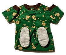 Carter's Boys Sz 18Mo  NEW WITHOUT TAGS Pajama One Piece Sleeper Fleece