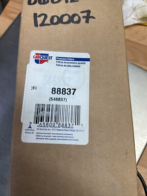 GENUINE NEW Air Filter Carquest 88837 Same as Wix 46837 | eBay