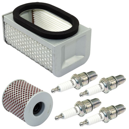 Set Wartung Luftfilter Ölfilter Zündkerzen für Kawasaki Z 1000 A MK2 R ST Z1R - Bild 3 von 6
