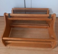 Vintage Spielrahmen Weben Holz Tisch (siehe F...