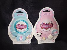 CHACHA CHARMS Bracelet Set & 3 Charms Plus Mystery Glitter Cha Cha (T39)