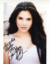 Joyce Giraud glamour shot autographed photo signed 8x10 #6