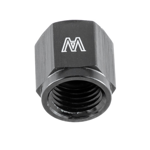 Aluminum Female Flare Fitting Cap Block Off Nut For Fuel Systems 4/6/8/10/12 AN - Picture 3 of 25