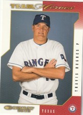 FREE SHIPPING-MINT-2003 Donruss Team Heroes  #512 Travis Hughes  RANGERS