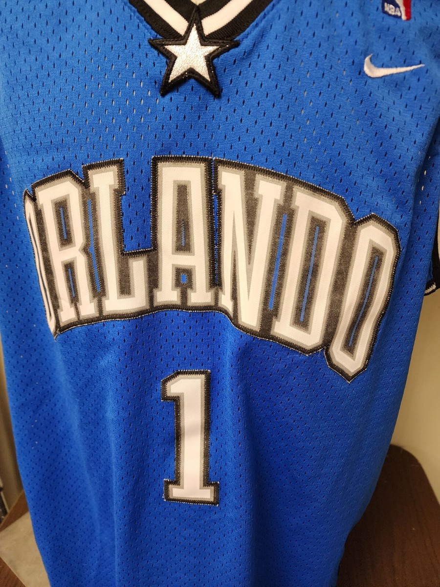 Vintage Nike Tracy McGrady #1 Orlando Magic NBA Basketball
