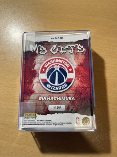 2021-22 Panini Instant 30 Card My City Team Set NBA - FACTORY SEALED - #1/1496 - Afbeelding 2 van 5
