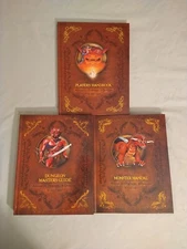 Advanced Dungeons and Dragons Core Rulebooks lot 1st edition Reprints New