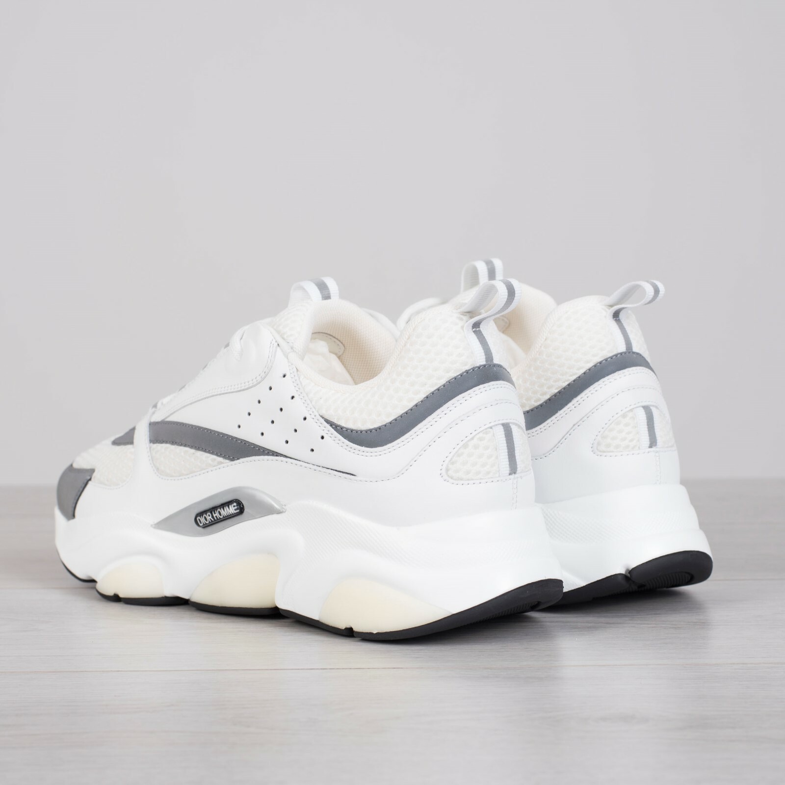 dior b22 white silver