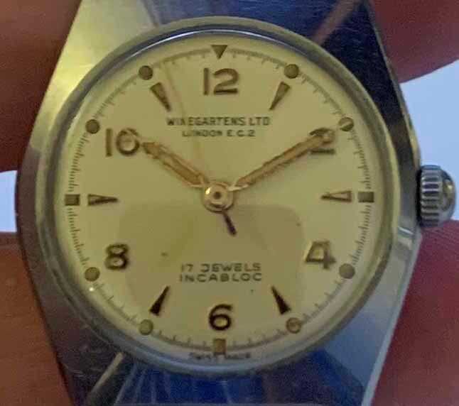 1950's Winegartens Ltd of London Wrist Watch in Working Order