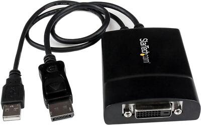 New -StarTech DP2DVID2 Active DisplayPort to Dual Link DVI-D Adapter
