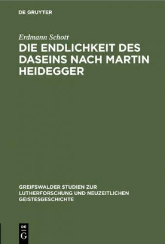 Thumbnail - Die Endlichkeit Des Daseins Nach Martin Heidegger 6745