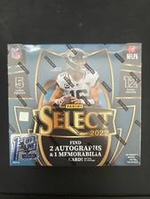 2022 Panini Select Football Hobby Box FOTL 1st Off The Line New Factory Sealed