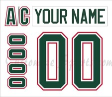 Halifax Mooseheads Customized Number Kit For 2022-Present Home Uniform