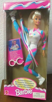 BARBIE1995 INTERNATIONAL SUPER GYMNAST DOLL#15821NEW