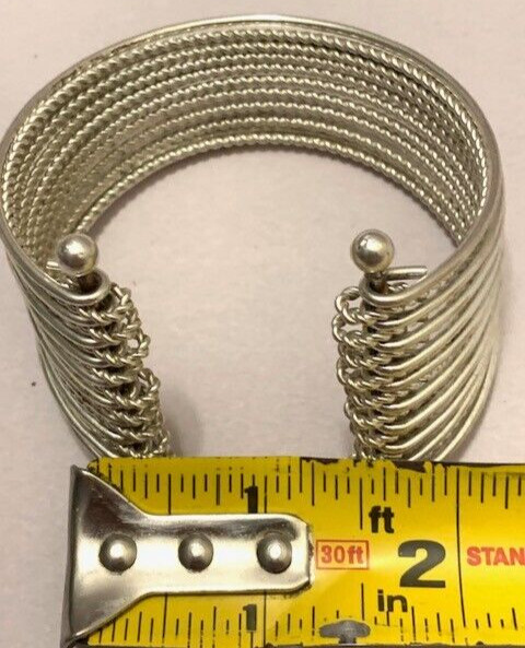 Cuff Bracelet Stack Boho Western Bangle Set 2 Rod… - image 8