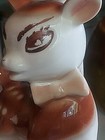 ** Vintage Deer Fawn Doe Ceramic Lamp Base Electric Lamp ** — photo 7