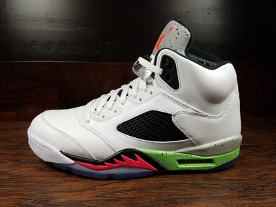 retro 5 poison green