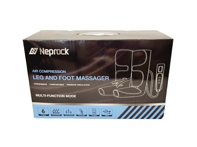 Neprock Air Compression Leg And Foot Massager Multi-Function Mode - Tested Works