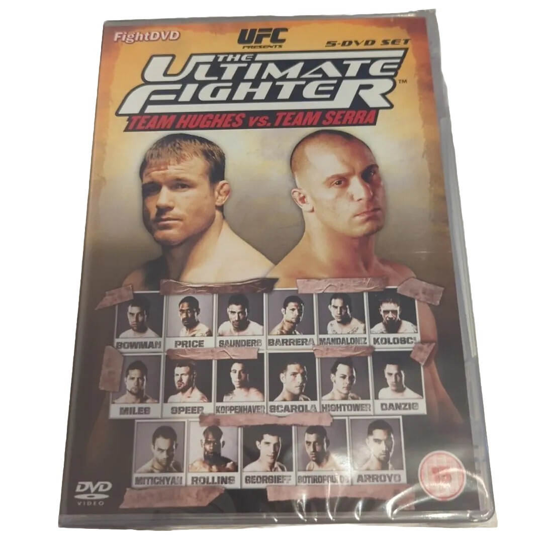 UFC - The Ultimate Fighter - Team Hughes V Team Serra 5 DVD Box Set New & Sealed