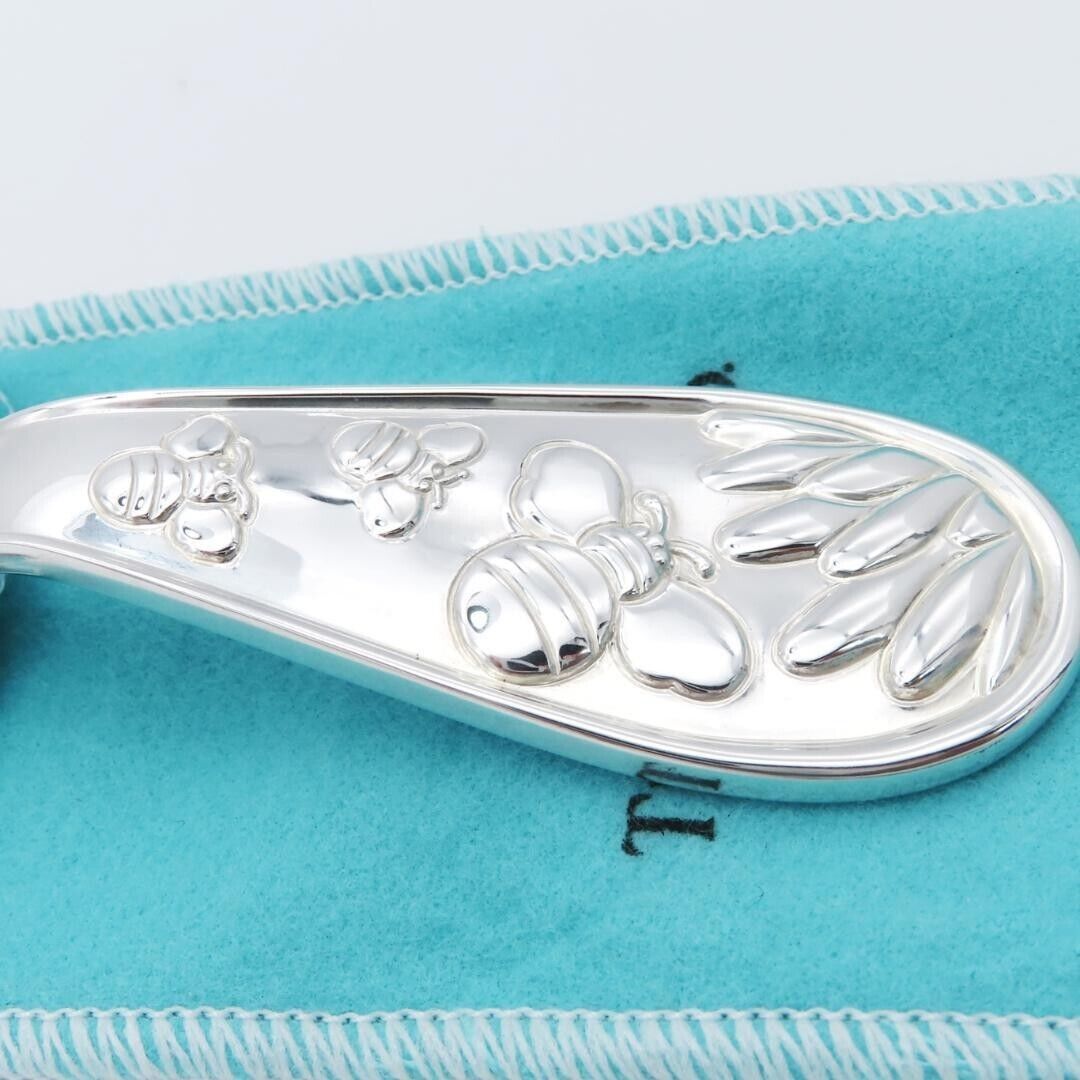 Tiffany & Co. Silver 925 Baby Food Pusher Bee | eBay Tiffany & Co. Silver 925 Baby Food Pusher Bee | eBay