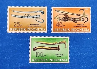 インドネシア切手 Indonesia Stamps, Scott 982-984 Complete Set MNH | eBay