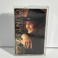 Clint Black Put Yourself In My Shoes 1990 Cassette Tape