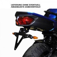 Kennzeichenhalter FüR Yamaha Fz1+Fazer Bj.2006-14 Fz8+Fazer Bj.2010-14 Schwarz