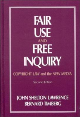 Communication and Information Science: Fair Use and Free Inquiry : Copyright...