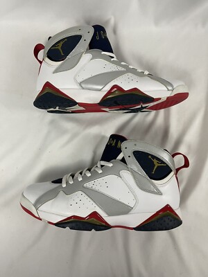 Air Jordan 7 Retro Olympic 2012 White Gold Obsidian 304775-135 Mens Size 9.5 Nike Air Jordan 7 VII Retro Olympic 2012 White Gold Obsidian  main image 4