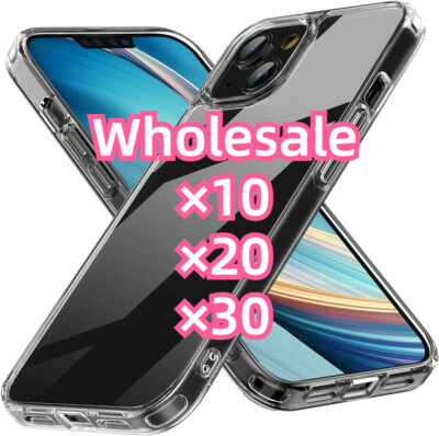 Wholesale Phone Case For iPhone 15 14 13 12 11 Pro Max Mini XsXR Plus Clear Bulk