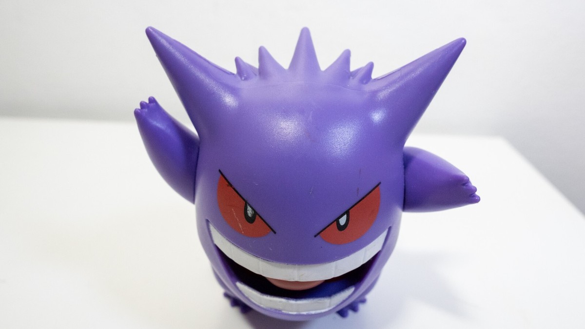 Pokemon - Gengar Deluxe Battle Figure Deluxe - 3.5” Official | eBay UK