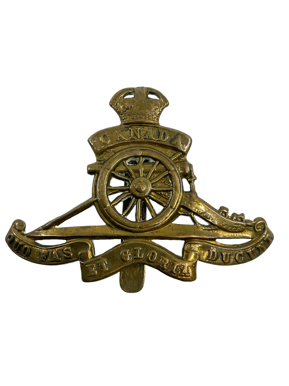 WW1 Canadian CEF Artillery 29th Battery Attributed Cap Badge