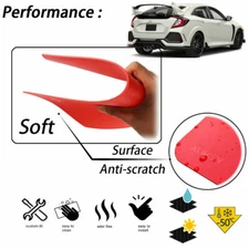 Red Mudguards Mud Flaps Splash Guards Mudflaps Fender Flares Dirty Universal US