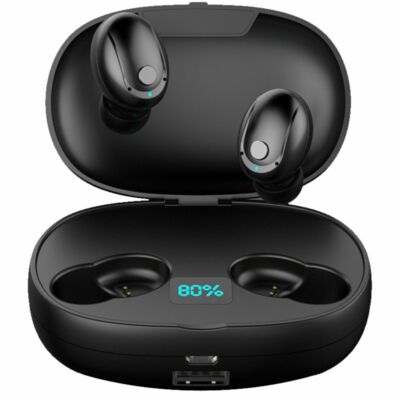 Mini Bluetooth Wireless Headset Stereo Earphones Double Earbuds Noise  Canceling