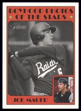 2021 Topps Heritage Minor League 1972 Boyhood Photos of the Stars Joe Mauer New
