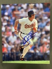 MICKEY TETTLETON SIGNED 8X10 PHOTO ORIOLES A'S BASEBALL AUTOGRAPH AUTO COA