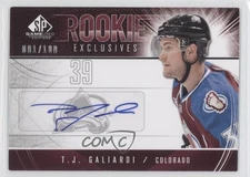 2009-10 SP Game Used Edition Rookie Exclusives /100 TJ Galiardi #RE-TG Auto RC