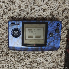 NeoGeo Pocket Color Console And Game Lot *English*