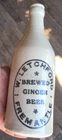 Nice all white crown seal GB W. LETCHFORD BREWED GINGER BEER FREMANTLE West Aust