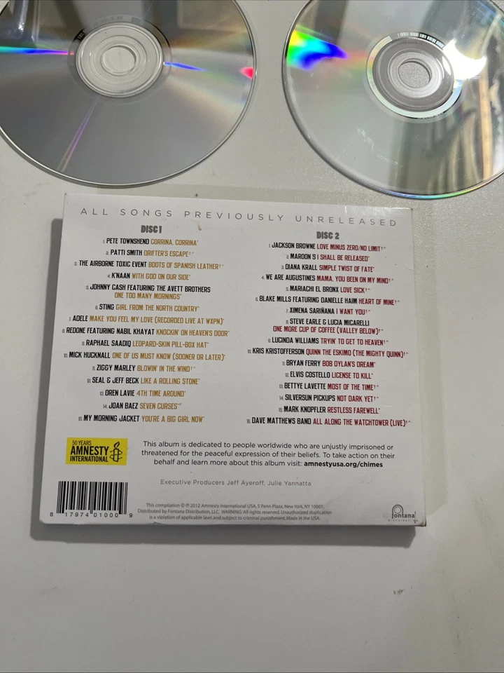 Chimes Of Freedom : The Songs Of Bob Dylan [2 CD set] GC - Image 3 of 3