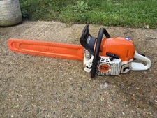 Stihl MS 391 Petrol Chainsaw With 20 Inch Bar And Chain Low Use Fully Working