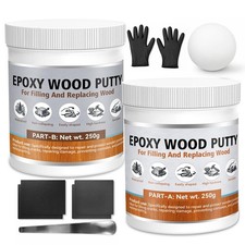Epoxy Wood Putty Filler, 17.64 oz 2-Part