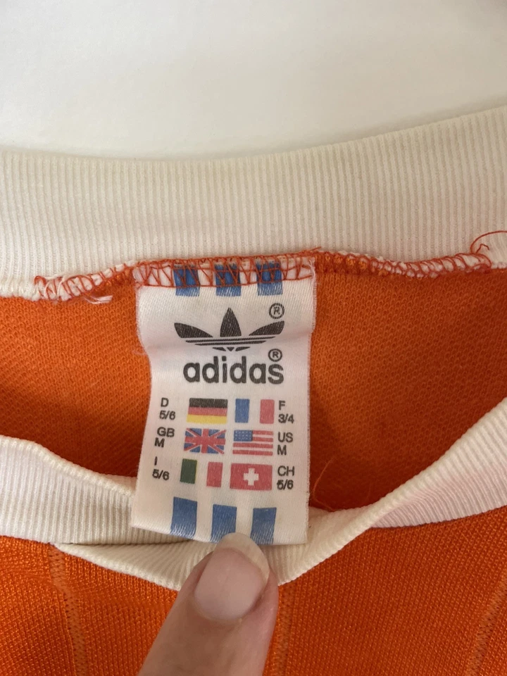 NETHERLANDS 1982 1983 Home Football Shirt Soccer Jersey Adidas - image 4 of 4