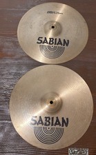 Sabian B8 14" Hi Hat Cymbal Pair Top Bottom Set 14 Inch Matching Drum Cymbals