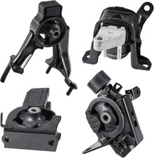 Engine and Transmission Motor Mount Kit Replacement, Set of 4, Compatible with 2