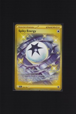 Spiky Energy 190/159 SV Journey Together Gold Holo Pokemon TCG
