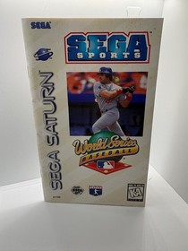 WORLD SERIES BASEBALL 1 & 2 MANUALS ONLY (SEGA SATURN) NTSC-U/C