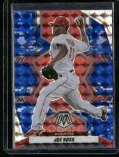 2022 Panini Mosaic #163 Joe Ross Blue Camo Mosaic