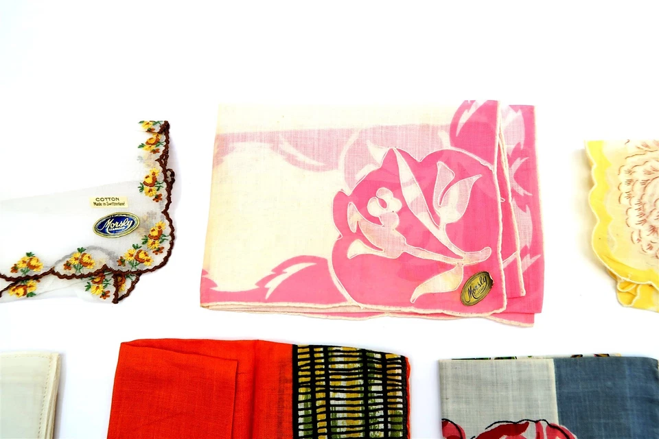 16 pañuelos vintage pañuelos Madeira, opaleno, morsly, celebridades, hombre, etc. Foto 3 de 4