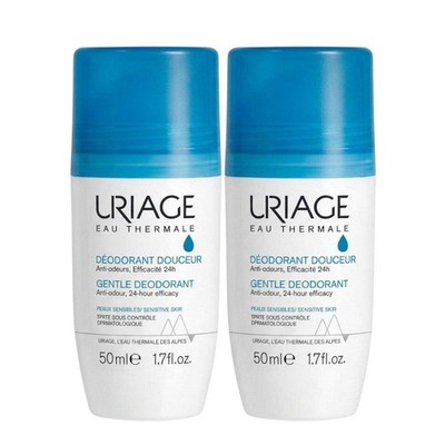 Uriage Eau Thermale Gentle Deodorant Sensitive Skin 2 x 50ml